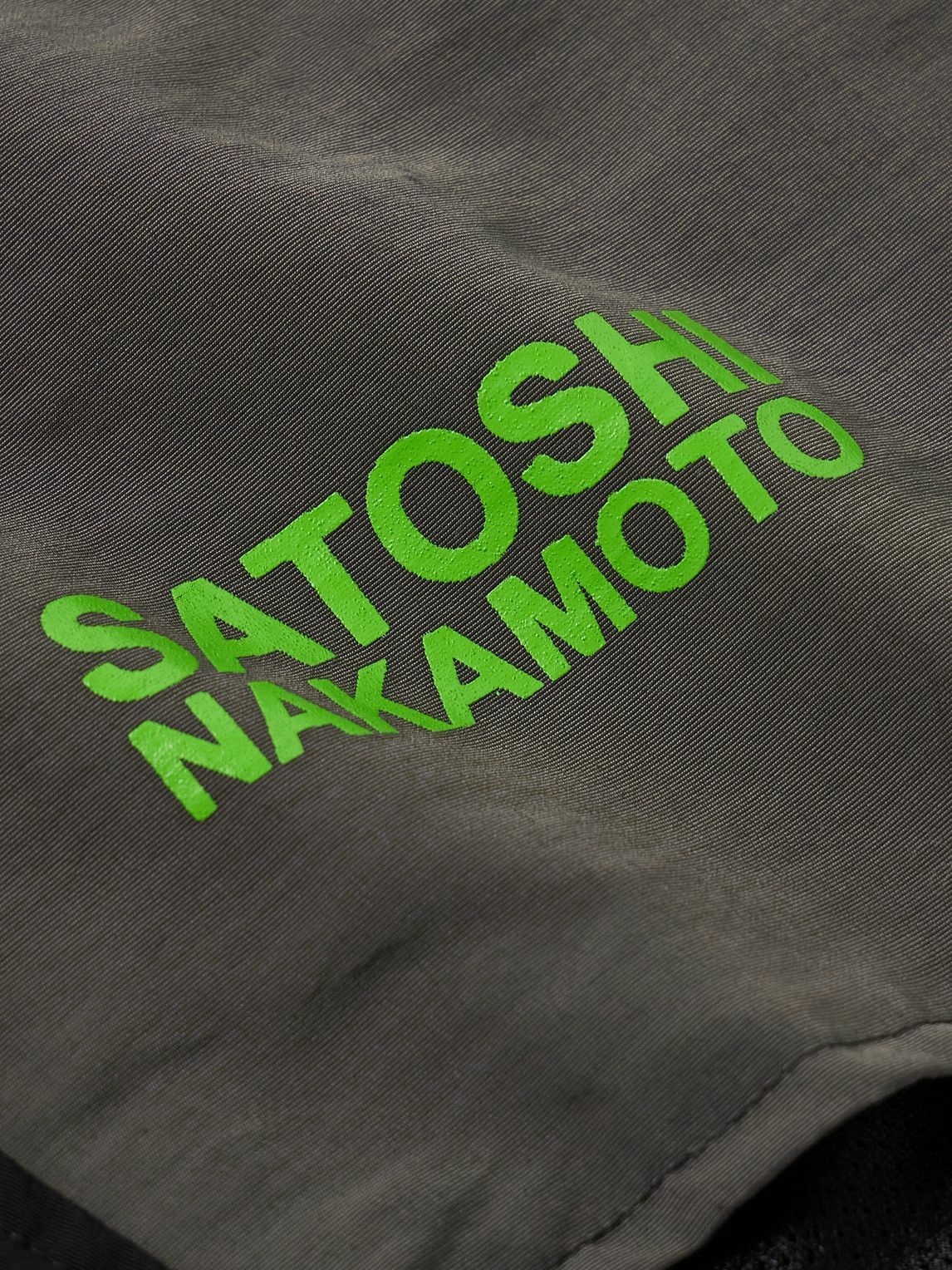 Satoshi Nakamoto - Tech Straight-Leg Mesh-Panelled Colour-Block Nylon Drawstring Shorts - Green