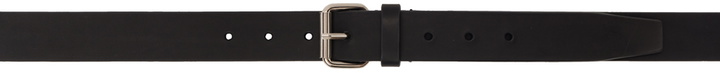 Photo: VETEMENTS Black Gothic Logo Belt
