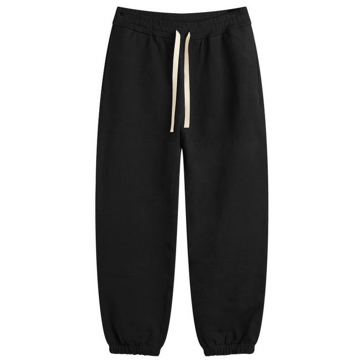 Photo: Jil Sander+ Men's Ribbed Waistband Sweat Pants in Black