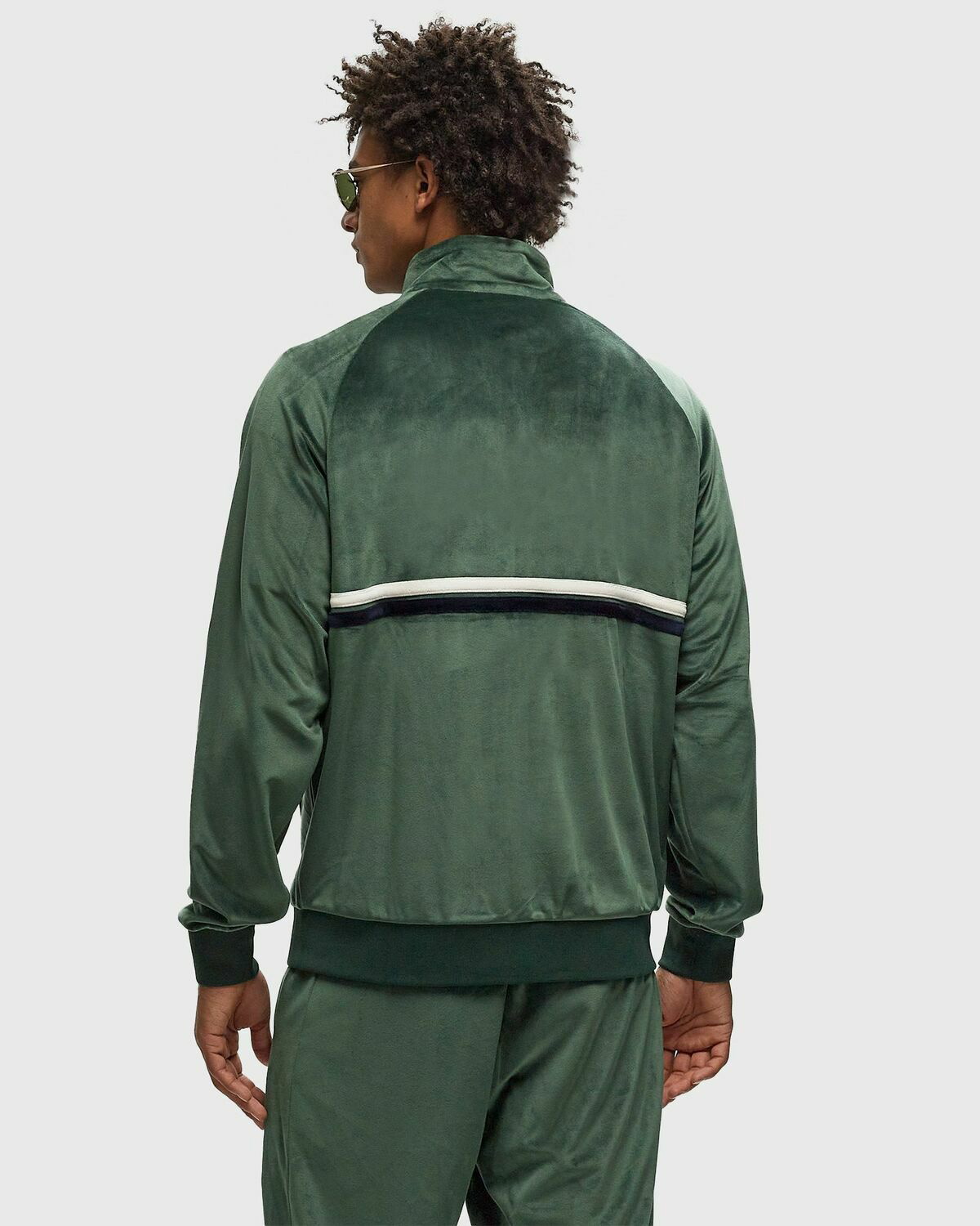 Sergio Tacchini DALLAS 024 TRACKTOP Green Mens Track Jacket