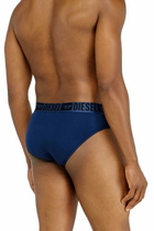 Diesel 3-pack briefs in stretch cotton - Briefs Mens in Multicolor