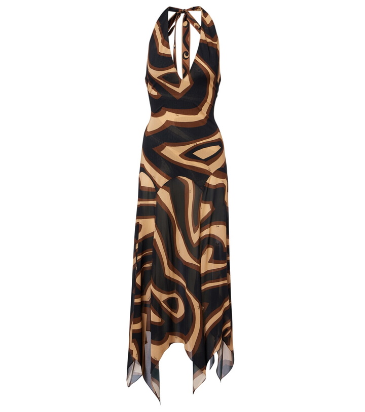 Photo: Pucci Labirinto muslin jersey midi dress