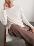 PIACENZA 1733 - Mulberry Silk and Cashmere-Blend Sweater - Neutrals