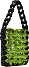 SC103 SSENSE Exclusive Green & Black Medium Links Tote