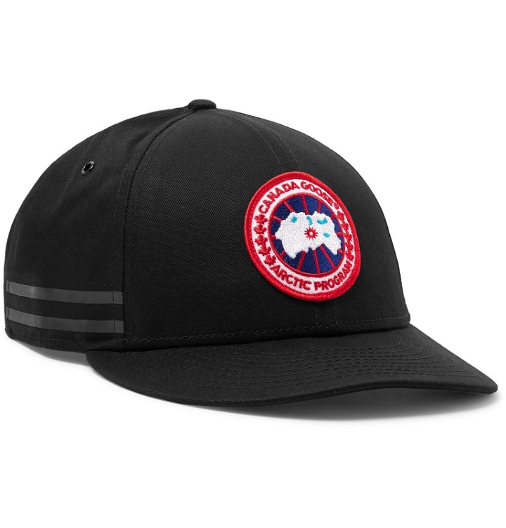 Photo: Canada Goose - New Era 9FIFTY Logo-Appliquéd Cotton-Twill Baseball Cap - Black