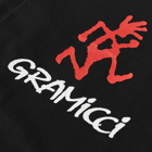 Gramicci Men's Long Sleeve Logo T-Shirt in Black