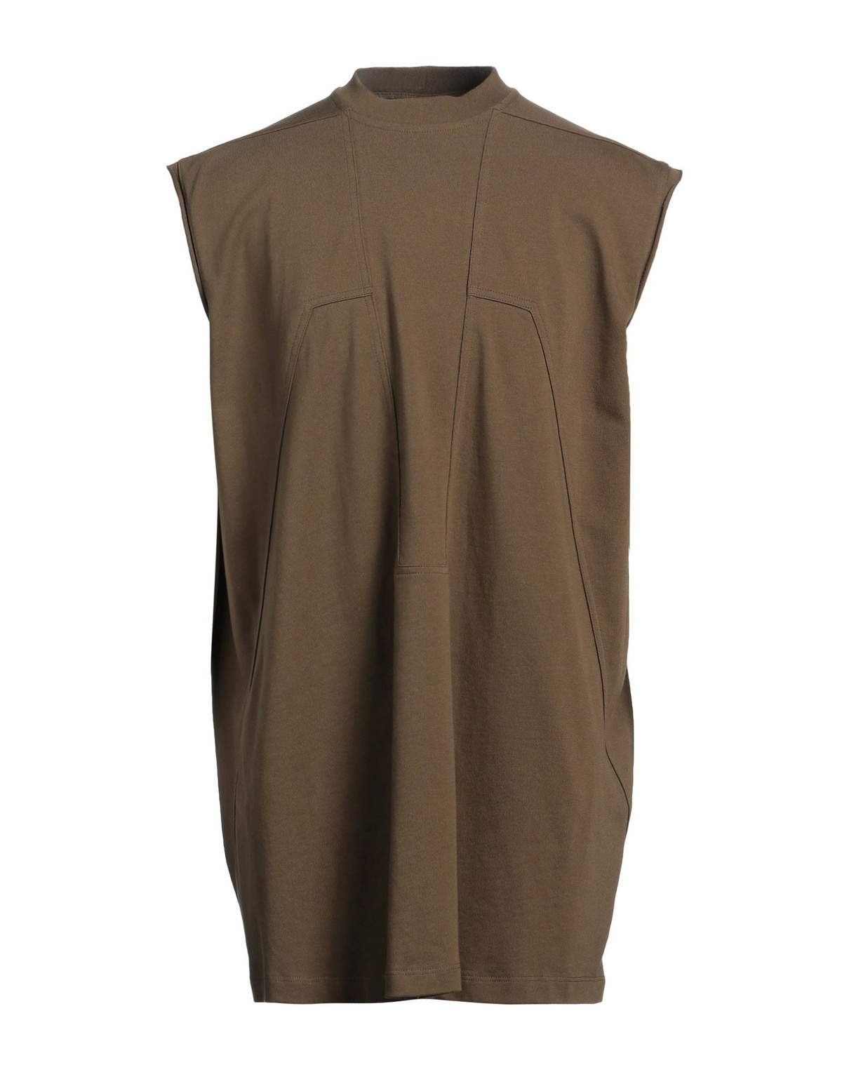 Rick Owens Mens T-shirt Military in Green