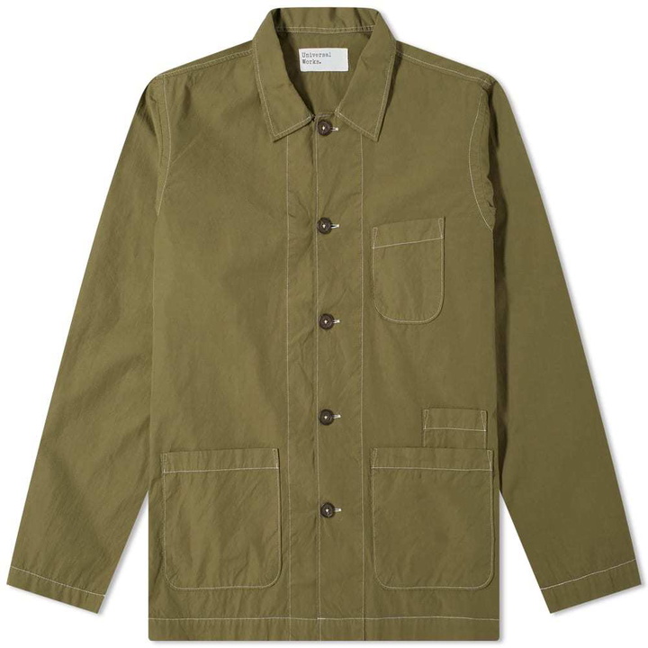 Photo: Universal Works Poplin Bakers Overshirt