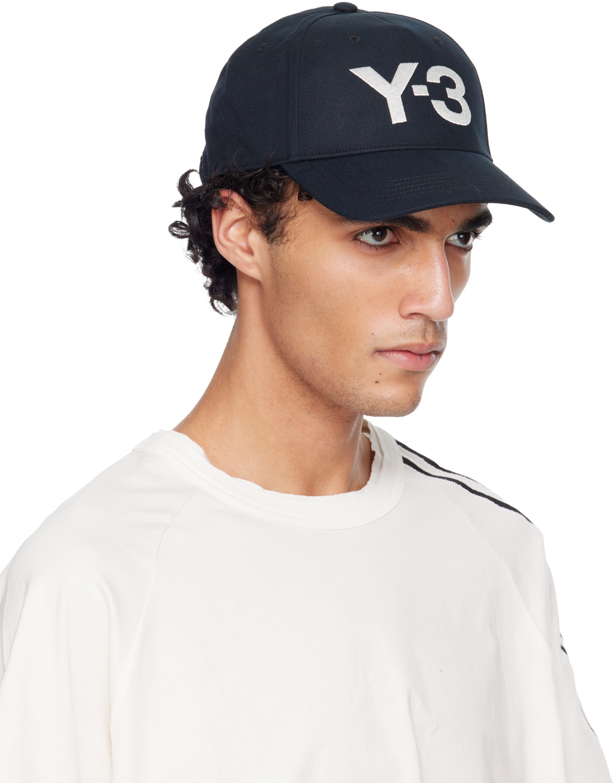 Y-3 Black Classic Logo Cap