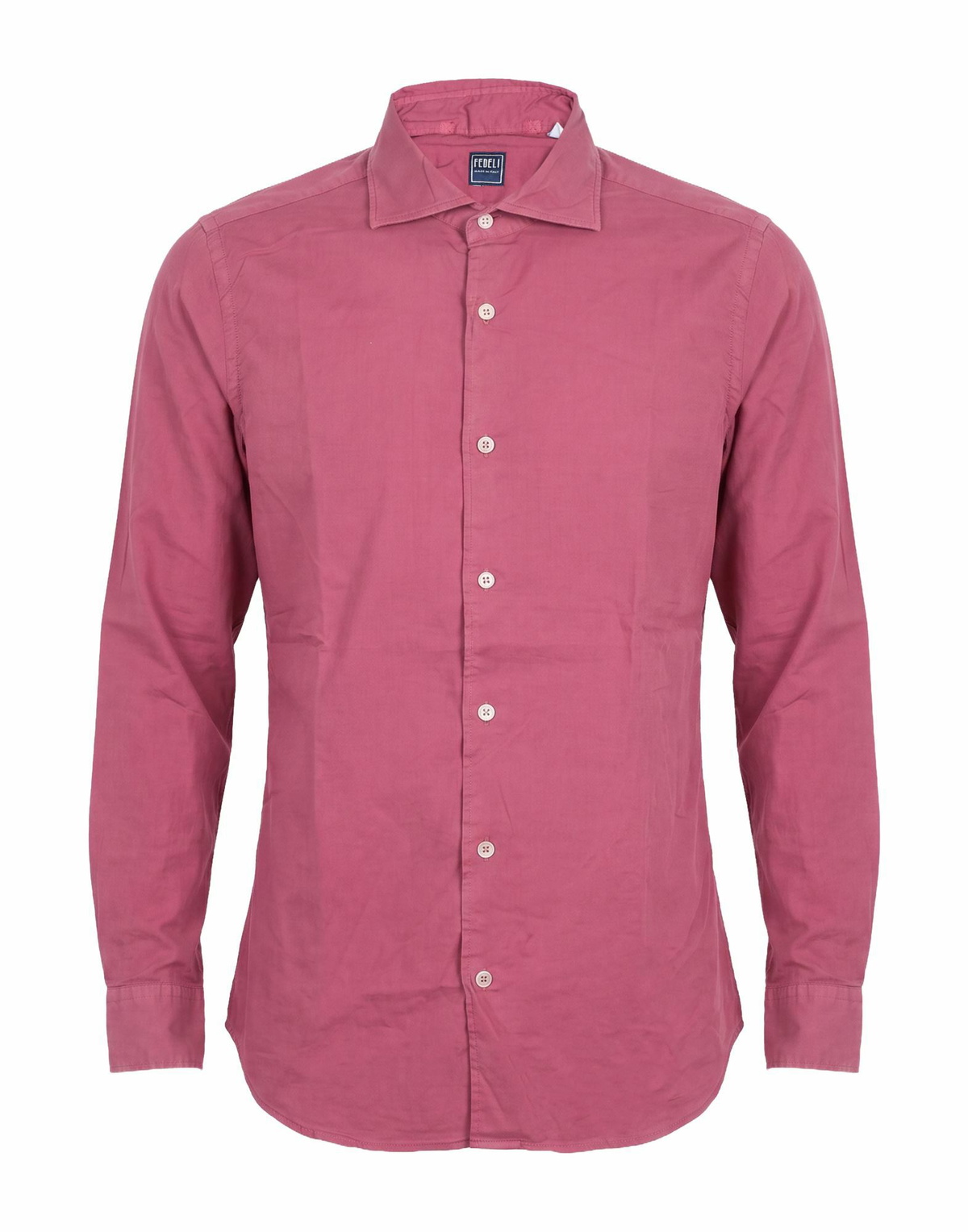 Fedeli Mens Shirt in Antique rose