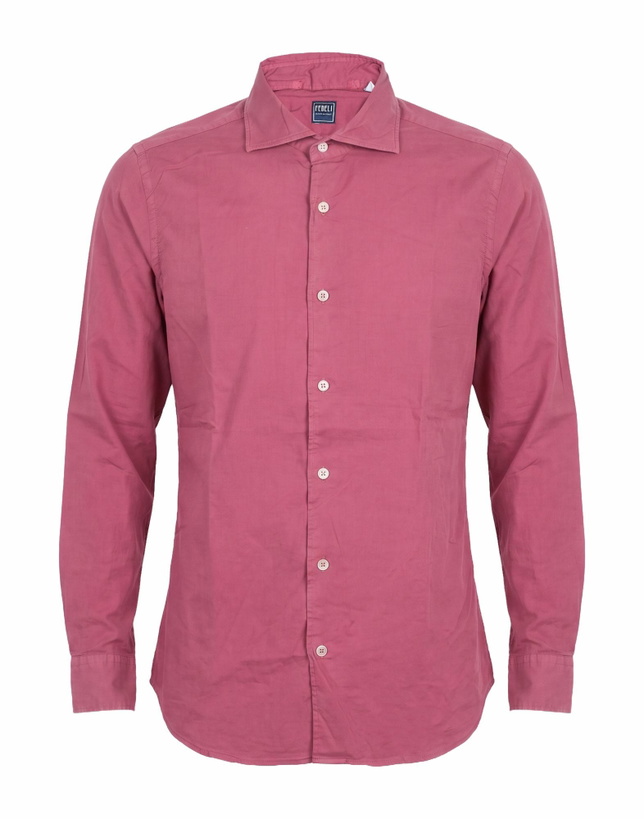 Photo: Fedeli Mens Shirt in Antique rose