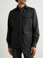 De Petrillo - Wool and Cashmere-Blend Overshirt - Green