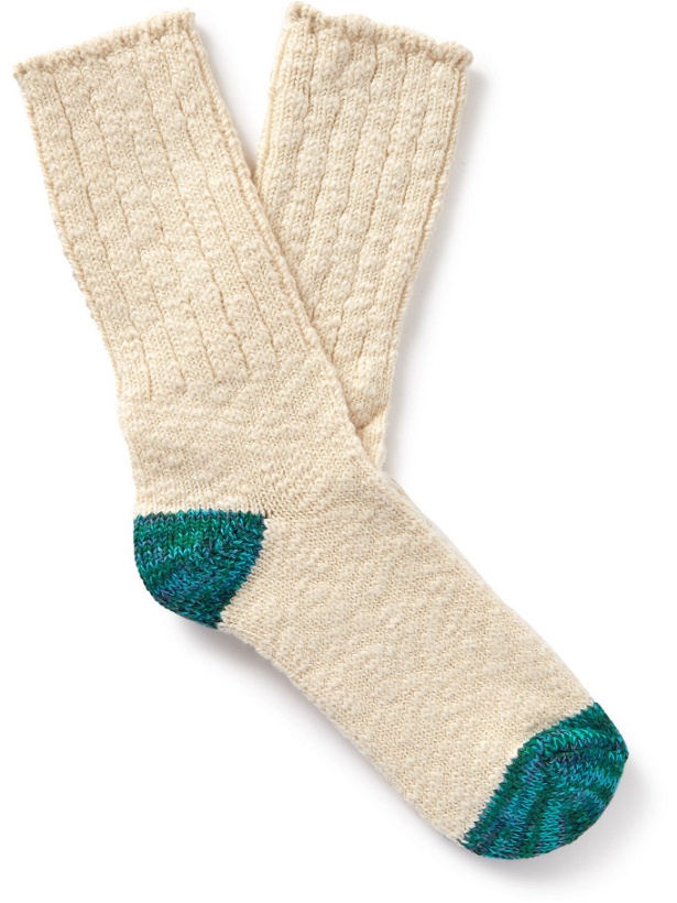 Photo: Thunders Love - Ribbed Cotton-Blend Socks