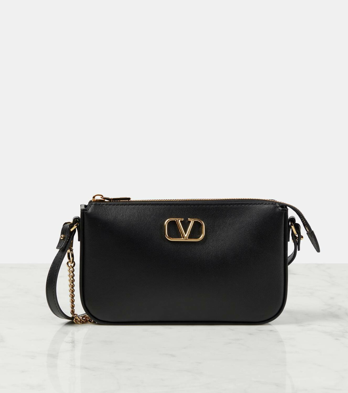 Valentino Garavani VLogo Signature Mini leather crossbody bag Valentino ...