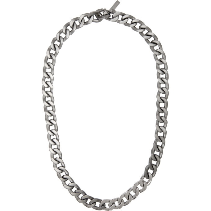 Photo: Maison Margiela Silver Curb Chain Necklace
