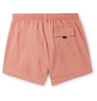 Hugo Boss - Tuna Slim-Fit Mid-Length Swim Shorts - Orange