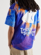 MSFTSrep - Printed Cotton Shirt - Blue