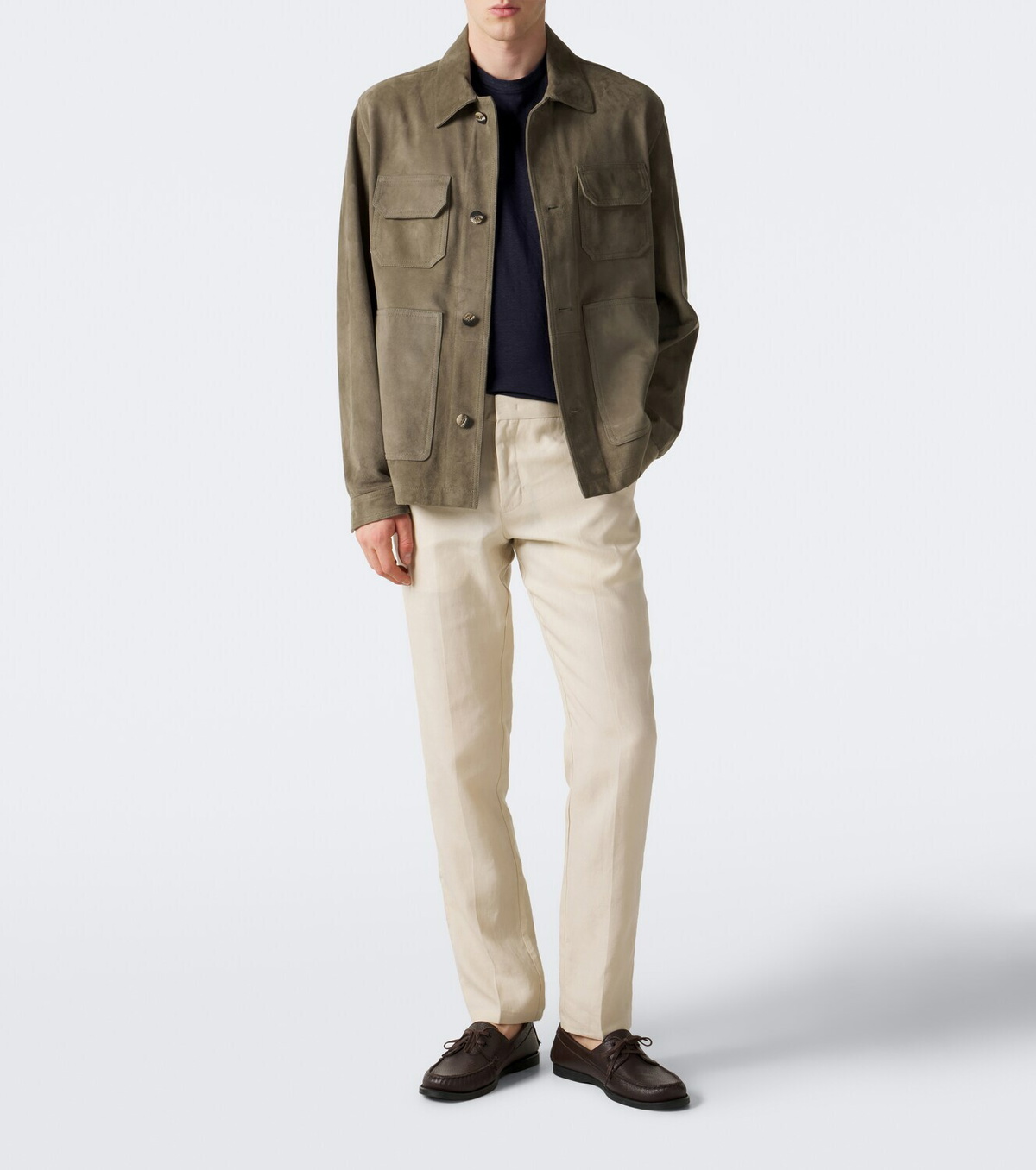 Orlebar Brown Giffon linen straight pants