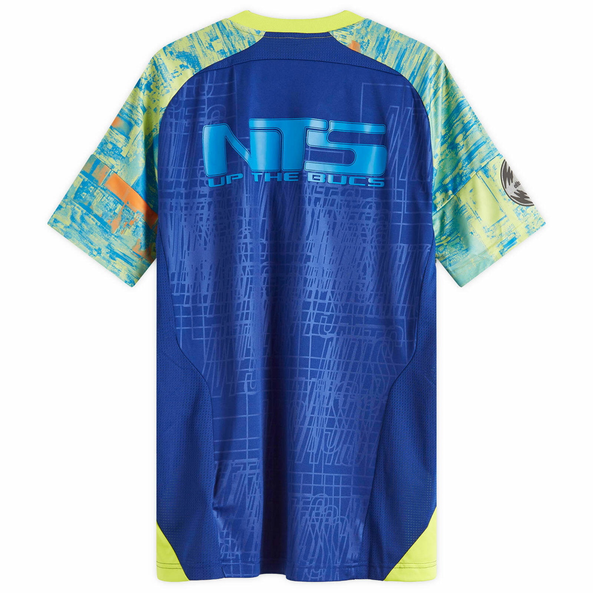 Adidas Orlando Pirates NTS UBP Jersey in Ink/Orange/Bluebird