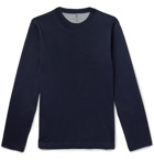 Brunello Cucinelli - Cotton-Jersey T-Shirt - Navy