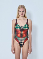 Jean Paul Gaultier Re-Edition The Brown Dots Swimsuit