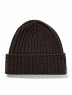 De Petrillo - Ribbed Wool and Cashmere-Blend Beanie