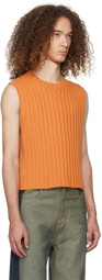 Eckhaus Latta Orange Keyboard Vest