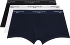 Maison Kitsuné Three-Pack Multicolor Maison Kitsune Paris Boxer Briefs
