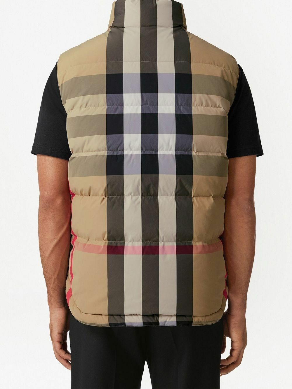 BURBERRY - Down Jacket With Logo Burberry