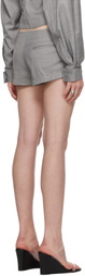 BELLE Gray Noa Shorts
