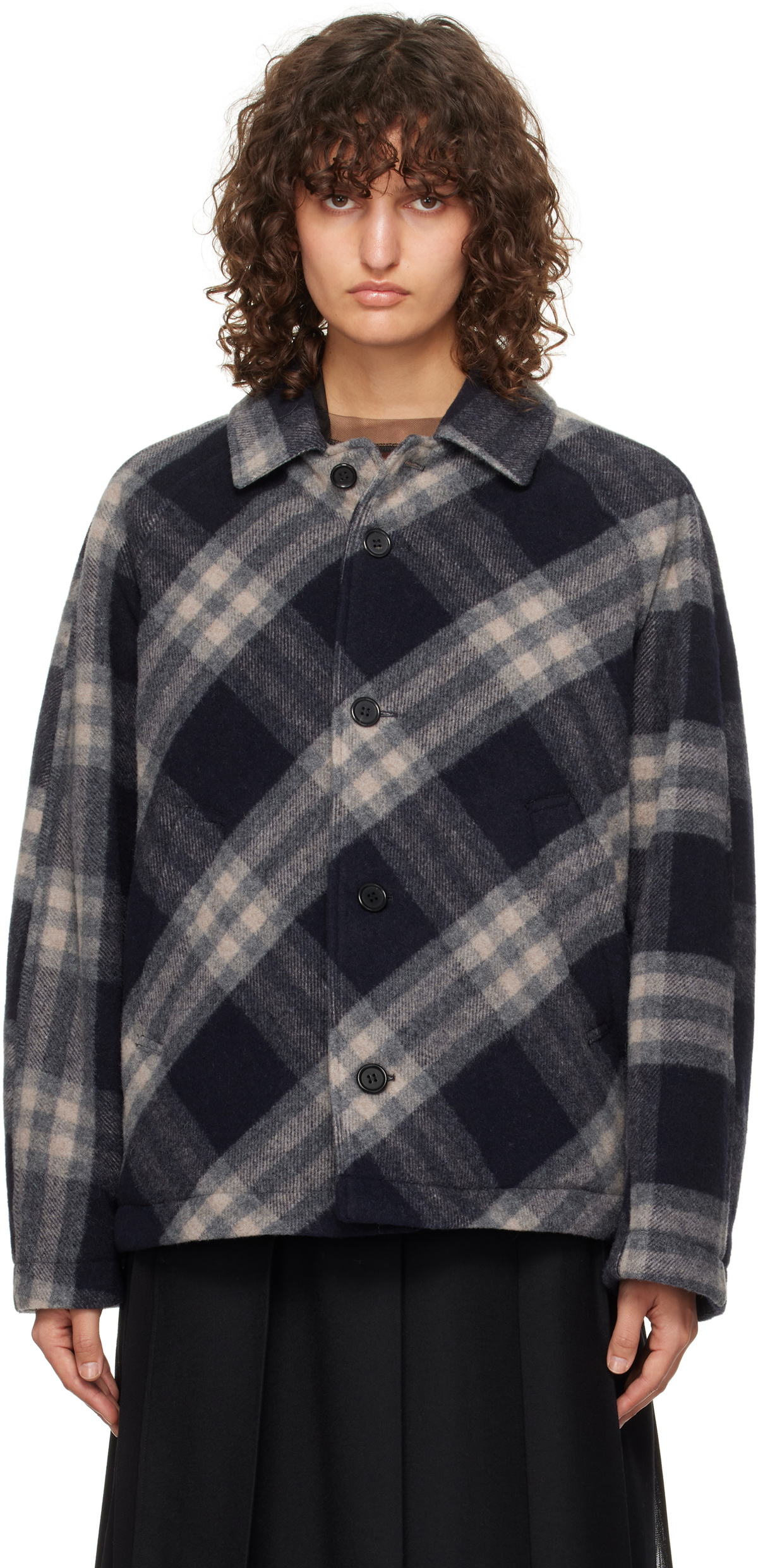 UNDERCOVER Navy UC2D4216-1 Jacket