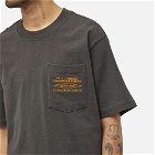 Filson Men's Embroidered Pocket T-Shirt in Black