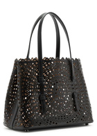 Alaïa Mina 25 Leather top Handle bag - Black - One Size