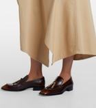 Loewe Asymmetric cotton midi skirt