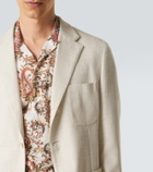 Etro Cotton and wool blazer