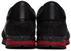 Valentino Garavani Black Rockrunner Sneakers