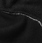 Isabel Benenato - Asymmetric Knitted Sweater - Black