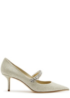 Jimmy Choo Bling 65 Glittered Pumps