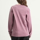 Gramicci Women's Long Sleeve Pigment Dyed T-Shirt in Red Pigment