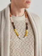Jacquie Aiche - Gold Opal Beaded Necklace