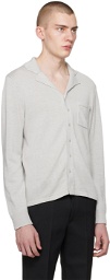 Filippa K Gray Patch Pocket Shirt