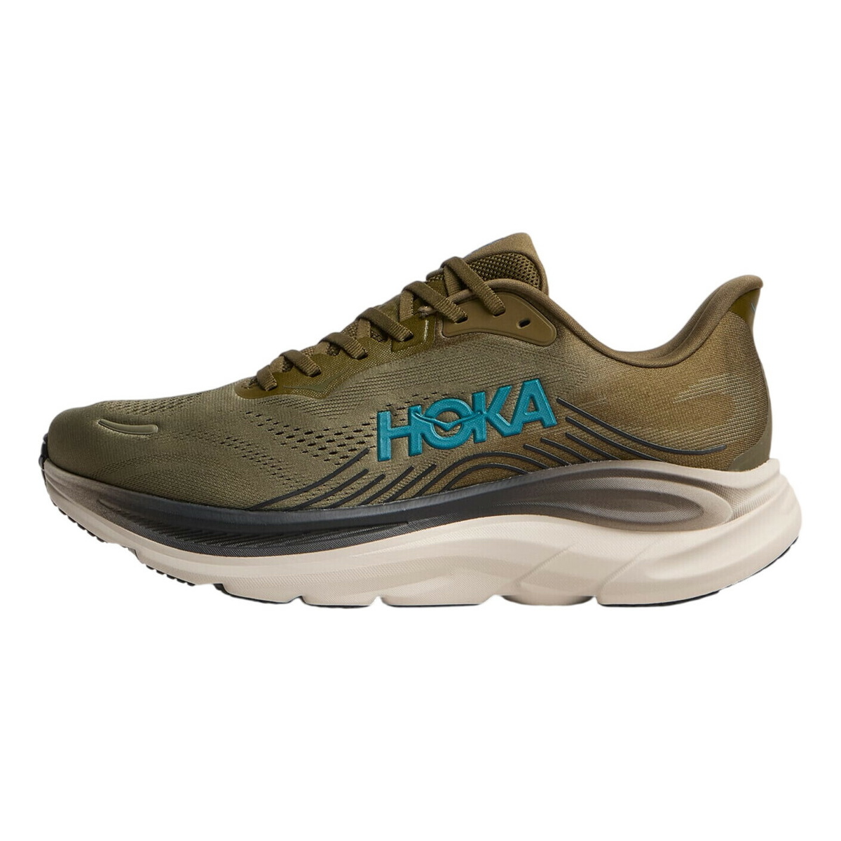 Hoka One One - Hopara Rubber-Trimmed Faux Leather and Stretch-Knit