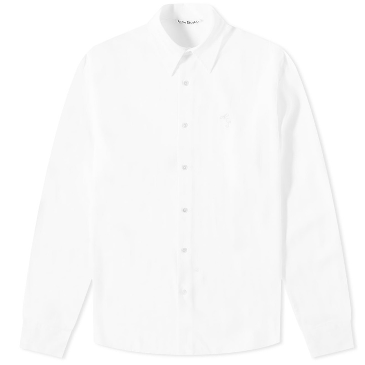 Photo: Acne Studios Men's Sandrok Stripe Shirt in White