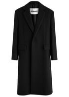Jil Sander Wool Coat Black