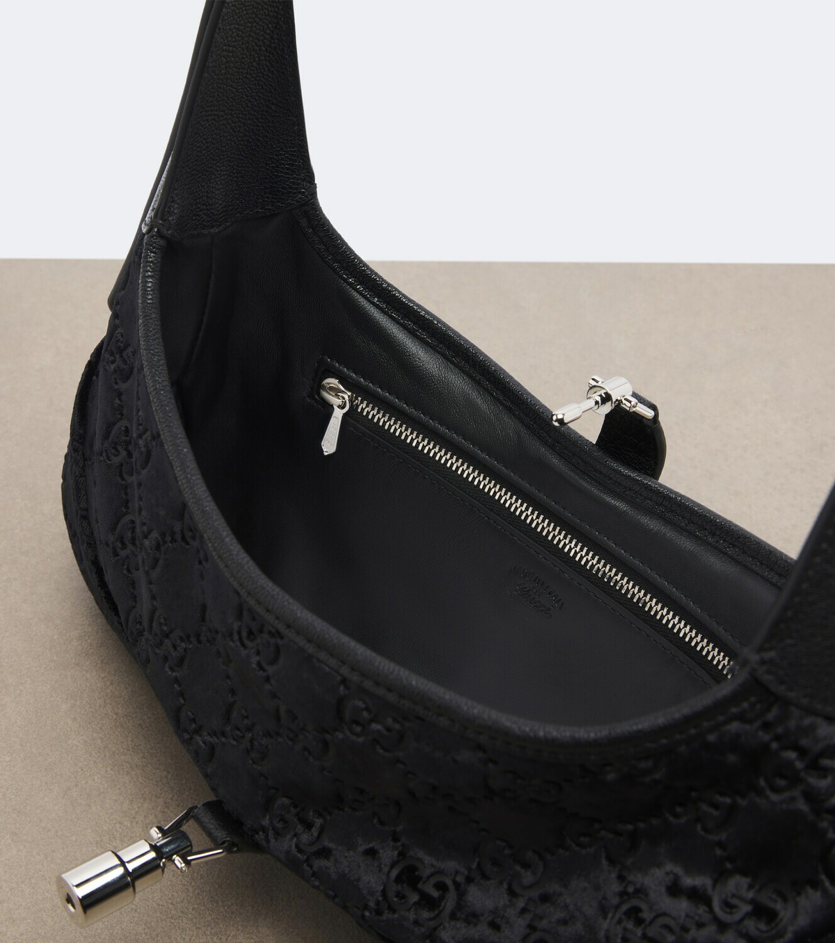 Gucci Gucci Jackie 1961 Small velvet shoulder bag