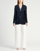 Manila Grace Womens Blazer Midnight in Blue