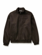 Auralee - Camel Hair-Flannel Blouson Jacket - Brown