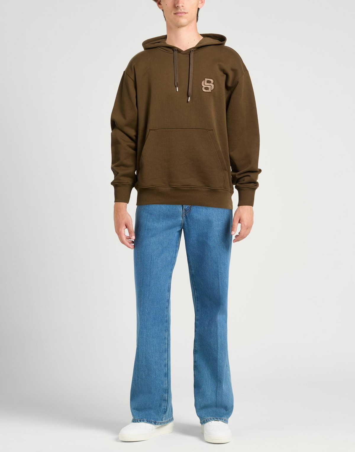 Boss Mens Sweatshirt in Brown