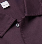 Aspesi - Cotton-Jersey Polo Shirt - Burgundy