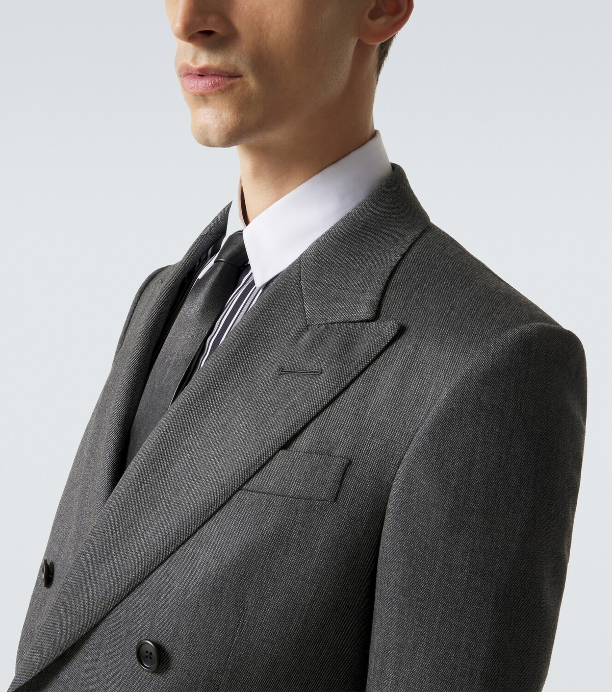 Tom Ford Mouliné wool twill blazer